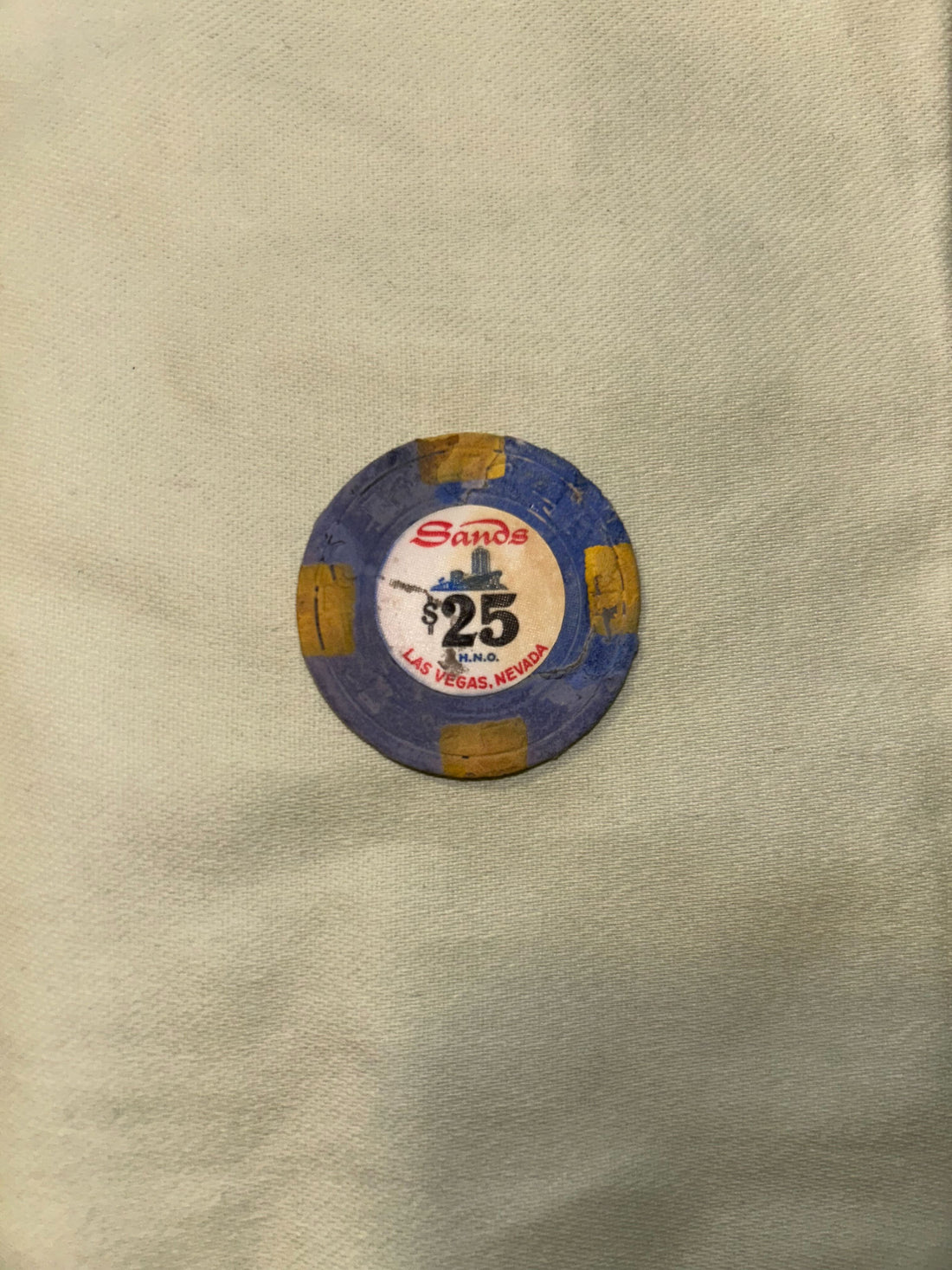 $25 H.N.O Sands Chip - 1970's